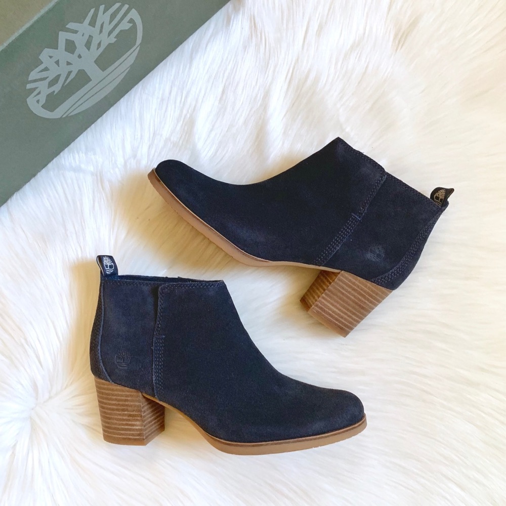 Timberland Dark Blue Eleonor Street Ankle Bootie - Picture 4 of 8